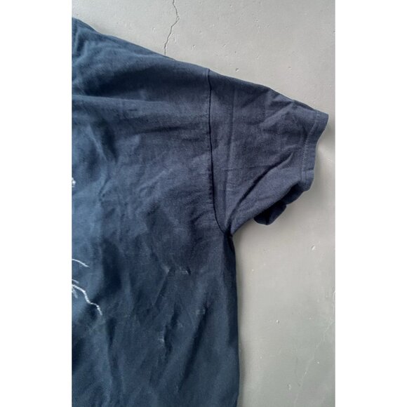 San Diego Zoo Lion T-Shirt Men's Size Large Graphic Crew Neck Black - Picture 3 of 7